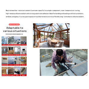 Đa Mục Đích Trung Tính Chữa Bệnh Thời Tiết Sealant Siêu Keo Cho Chế Biến Gỗ Đóng Gói Sơn Acrylic Silicone Dựa Thủy Tinh - Product Image 3