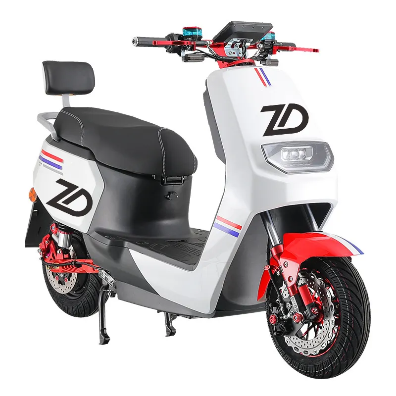 Scooter eléctrico de alta velocidad más barato 1500W Ckd motocicleta eléctrica con pedales motocicleta ciclomotor eléctrico H1 para la venta