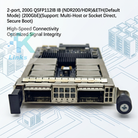 Adaptateur Ethernet pour serveur MCX753436MC-HEAB OCP3.0 Mellanox CX-7 200GbE double port QSFP112IB PCIe 5.0x16