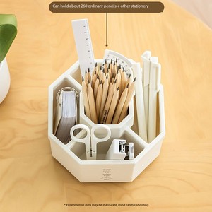 2024 vente en gros OEM Logo bureau support boîte de rangement cosmétique stockage brosses <span class=keywords><strong>stylo</strong></span> outils de mesure bureau école bijoux stockage - Product Image 4