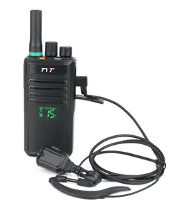 Zello-walkie-talkie IP-66 con GPS + BT + WiFi, radio de 4G, ahorro de energía de 100km de alcance de habla