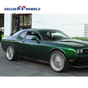 2024 Dayton Wire Wheels <strong>20</strong>-22 Inch <strong>Custom</strong> Straight Spoke Wire Wheels Chrome Wheels - Product Image 6