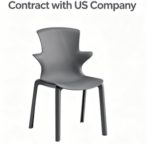 Modern White Metal <b>Chair</b> <b>with</b> Birch Wood Legs Minimalist Design Outdoor Furniture Durable Garden Seating Foldable 2-Seater - Product Image 4