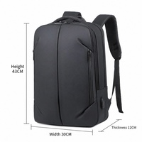 Sac à dos pour ordinateur portable, grande capacité, imperméable, Oxford, avec port USB, pour étudiants, collégiens, lycéens, professionnels, fournisseur, nouvelle arrivée, personnalisé