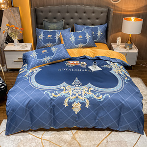 Nhà Máy Tùy Chỉnh 100% Cotton Chất Liệu Home Dệt Bedsheets Bộ Đồ Giường Bán Buôn Comforter Bộ Đồ Giường - Product Image 5
