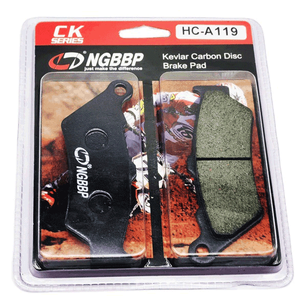 NGBBP FA209 Plaquettes de frein moto organiques Nouvel état Compatible avec CF MOTO <span class=keywords><strong>650</strong></span> NK 7B CCM GP 450 (4T) - Product Image 1