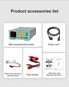 เครื่องทดสอบแบตเตอรี่ลิเธียมดิจิตอล T-688 LIPO4 จอแสดงผลมัลติฟังก์ชั่นแบบครอบคลุม 88V/67V/55V/36V - Product Image 6