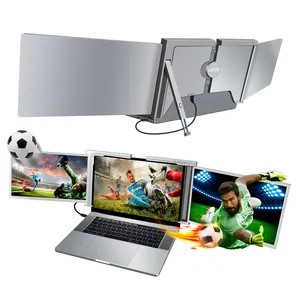 Great with M1/M2 max mac extender 15 inch ONE CABLE connect dual display for laptop screen extender triple portable monitor