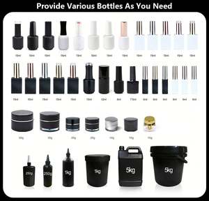 Vente en gros 15ml Kit de vernis à ongles gel LED UV végétalien avec logo personnalisé Private Label vernis à ongles en différentes couleurs fournisseurs - Product Image 6