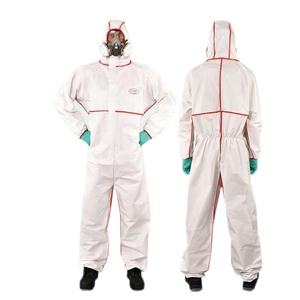 Jas Pelindung Sekali Pakai Tipe 5B 6B Putih Bahan Non Woven Propolilen Prime Captain Paintball Coverall - Product Image 1