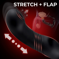 Masseur de prostate vibrant avec fonction de tapotement, plug anal, masturbateur masculin, fonction de retenue du sperme, silicone, étanche IPX7, 9 vibrations