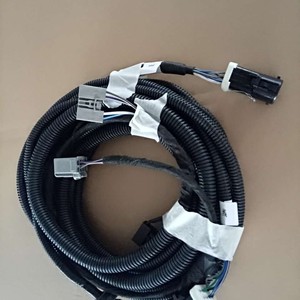 Yongchen <b>Car</b> Electric <b>Pedal</b> Wiring Harness 1 Meter Nylon Jacket IP65 Copper Core OBD Connector For Vehicle Use - Product Image 1