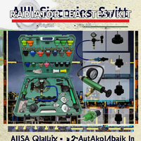 Kit de test de pression de radiateur automobile à affichage numérique, à commande manuelle, avec étui rigide, détection de fuite, analyseur de moteur, outils en acier inoxydable 201