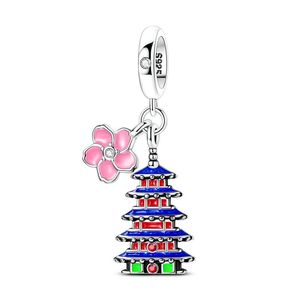 Accessoires Classiques Pan Family - Pendentif Charme Arbre Généalogique Doré en Zircon - Pendentif DIY Style Attrape-rêves <span class=keywords><strong>Flocon</strong></span> <span class=keywords><strong>de</strong></span> <span class=keywords><strong>Neige</strong></span> en Argent GDTC - Product Image 5