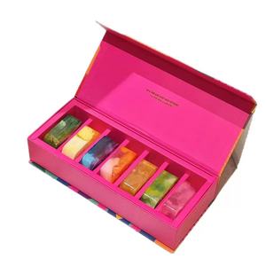 Cmoxla Essential Oil <b>Soap</b> 130g Each 7Pcs Gift Box Moisturizing Body Care Handmade <b>Soap</b> - Product Image 2