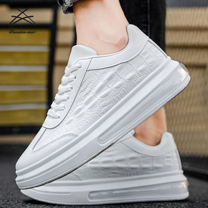 <span class=keywords><strong>2022</strong></span> hommes printemps semelle épaisse blanc à lacets baskets décontractées nouveau Design Sneaker pour hommes chaussures - Product Image 6