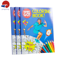 Livre de coloriage pour enfants adultes, impression personnalisée, livre d'éducation de haute qualité, impression couleur complète pour le dessin des enfants