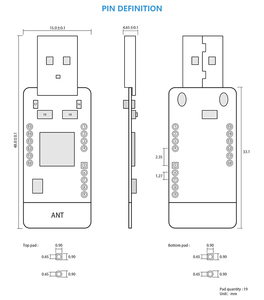Module Zigbee CC2531 Ebyte E18-2G4U04B 200m PA+LNA avec interface USB pour la maison intelligente, outil de capture de paquets du protocole ZigBee 2,4 GHz - Product Image 5