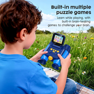 Nouveauté : Jumelles de vision nocturne HD 1080P pour enfants avec écran IPS de 2,4 pouces, télescope pour aventures en plein air, expériences scientifiques, cadeau - Product Image 1