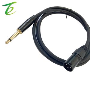 6,5mm <span class=keywords><strong>2</strong></span>-adriges Cabrio-XLR-Mikrofon kabel mit 6,35mm Paar XLR-Mischpult-Leistungsverstärker-Audio kabel - Product Image 5