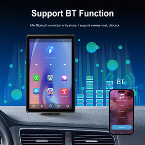 Podofo 8 ''chân dung không dây Carplay di động Carplay Màn hình điều hướng <span class=keywords><strong>360</strong></span> độ xoay Carplay màn hình <span class=keywords><strong>Android</strong></span> Auto BT OEM - Product Image 3