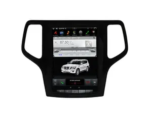 10.4 ''dikey android 9.0 4 + 32GB araba video araba radyo için Jeep Grand cherokee 2014 google Play/CarPlay