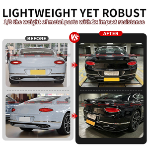 ดิฟฟิวเซอร์ลิปกันชนหลังคาร์บอนไฟเบอร์แบบแห้งสไตล์ MSY รุ่นใหม่ สำหรับ Bentley Continental GT - Product Image 3