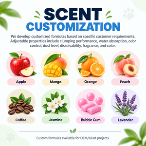 Plant-Based Tofu Soybean Corn Starch Flushable Eco-Friendly <strong>Biodegradable</strong> Dust-Free Fast Clumping Highly Adsorbent - Product Image 5