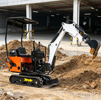 Mini-excavatrice fabriquée en Chine pour l'exportation, conforme aux normes internationales
