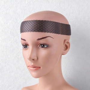 شعر مستعار رياضي مقاوم للعرق ، غير قابل للإنزلاق على شكل قطرة ، رباط رأس سيليكون سلس للشعر المستعار - Product Image 2