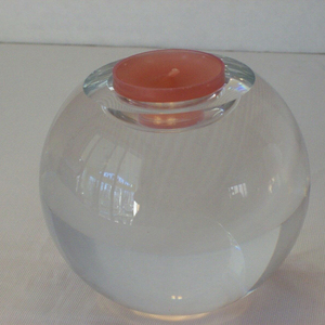 MH-1566 Pha Lê Rắn Trong Suốt Quả Cầu Thủy Tinh Quả Cầu Trà Ánh Sáng Nến - Product Image 4