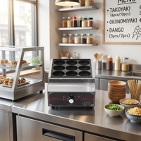 Machine à œufs et burgers électrique professionnelle 2000W+ à épaisseur réglable pour les snack-bars avec tension personnalisable