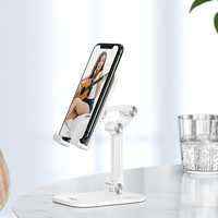 Support universel pour ordinateur portable HOCO PH34 ABS+Silicone avec hauteur réglable et design doublement pliable pour utilisation sur bureau