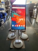 Moniteur interactif à écran tactile Android 13 de 32 pouces Affichage TV portable Télécommande Tablette à grand écran Équipement publicitaire