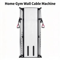 Appareil de musculation mural personnalisable avec fonction de gainage, gain de place et caractéristiques réglables pour usage domestique et commercial