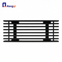 Diffuseur d'air minimaliste de longueur personnalisée |   Grille linéaire intégrée en aluminium anodisé de haute qualité