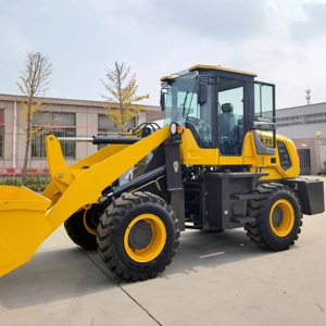 小型前轮装载机 4x4 迷你轮式装载机 柴油紧凑型装载机 带抓斗附件 - Product Image 5