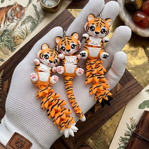 Portachiavi 3D stampato a forma <span class=keywords><strong>di</strong></span> gatto, ciondolo a forma <span class=keywords><strong>di</strong></span> simpatica <span class=keywords><strong>volpe</strong></span> con articolazioni mobili, accessori, articolo popolare, all'ingrosso - Product Image 3
