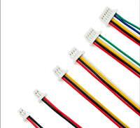 Yüksek Kaliteli OEM JST Konnektör Kablo Grupları SH ZH PH XH VH 2-12 Pin Özel Kablo Demeti