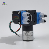 Pompe à diaphragme sans balais HAP de haute qualité NT043KXC-HB600 Pompe à liquide à double tête 24V TECNOFERRIRA Pompe d'alimentation en encre