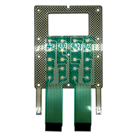 Clavier à membrane de qualité médicale certifié RoHS, flexible, personnalisable pour les dispositifs médicaux et les outils de santé
