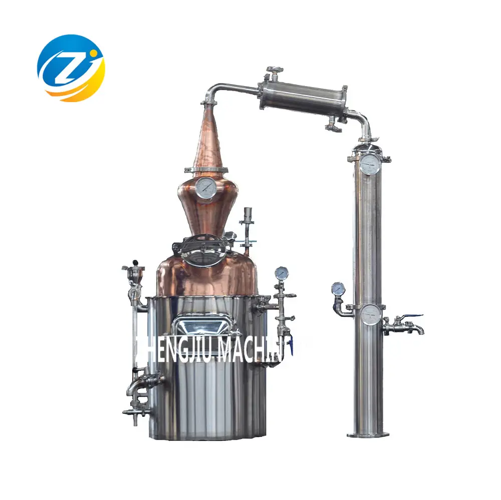 חיוני distiller שמן אתרים exract מכונת עבור עלה/לבנדר/תה עץ//קמומיל
