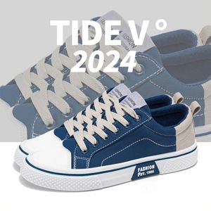 Zapatillas Deportivas Antideslizantes para Hombre, Estilo 2025, Transpirables, de Lona, Juveniles, Casuales y Versátiles, Retro, Ligeras - Product Image 4