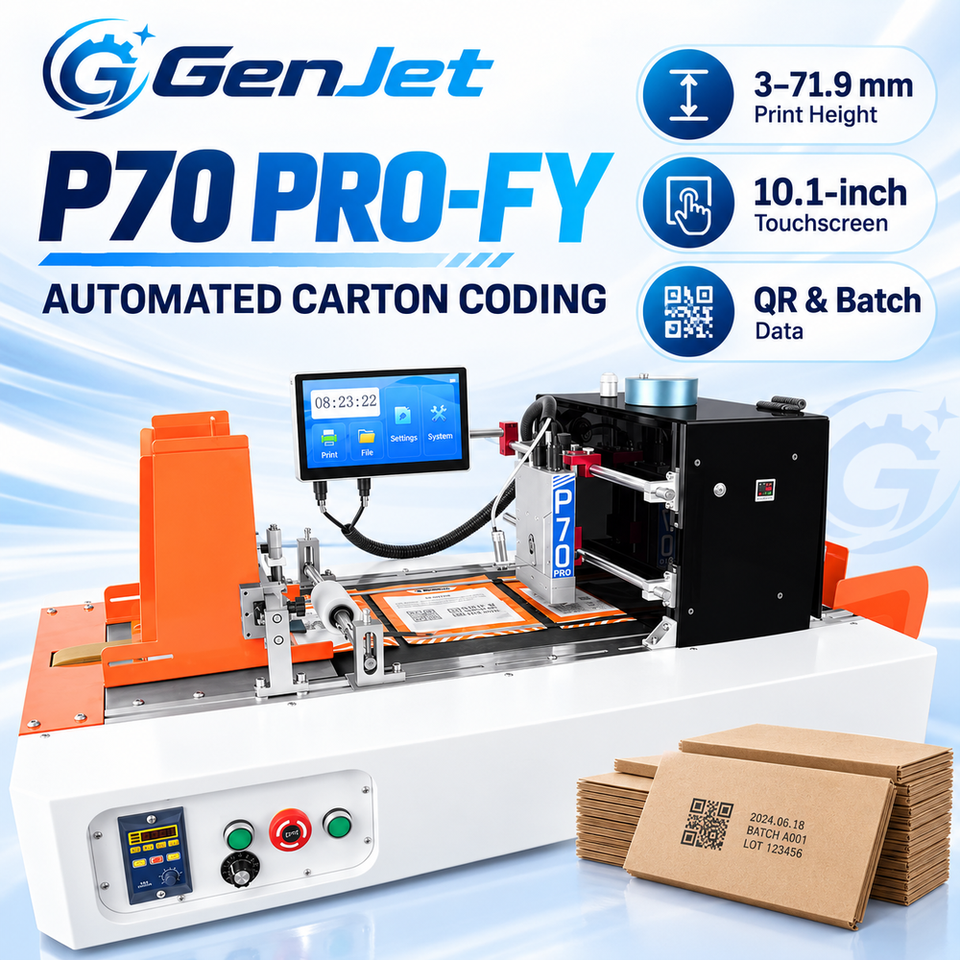 Automatic Vacuum Feeder Inkjet Printer with 71.9mm Print Height and 600 ...