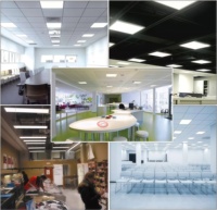 Luminaires modernes de haute qualité 40W 595x595, luminaire de plafond moderne, panneau lumineux LED