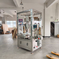 Machine de remplissage automatique de poudre haute précision 10-5000g pour bocaux/bouteilles/fûts en verre/plastique avec retour de pesage chimique et détection de défauts