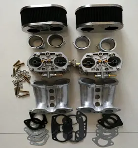 Karburator Kit Konversi Karb 44IDF 44 Mm IDF T1 Tipe 1 untuk Porsche 356 914 Weber Dellorto Karburator EMPI 44