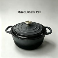 Ensemble de batterie de cuisine antiadhésive 3 pièces, compatible four, comprenant faitout, poêle à frire et casseroles, pour cuisinières à induction et à gaz