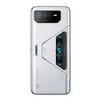Téléphone de jeu ROG 6 Pro, écran AMOLED 6,8 pouces 165 Hz, 5G LTE/CDMA, 18 Go/512 Go, Snapdragon 8 Gen 1, charge sans fil 65 W, double SIM, 6000 mAh