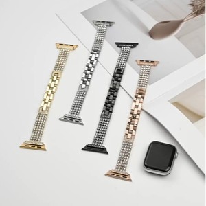 Apple Watch Metal Mesh <b>Band</b> 14mm 18mm 20mm 22mm <b>Snap</b> Clasp Silver Rose Gold Black Gold - Product Image 1
